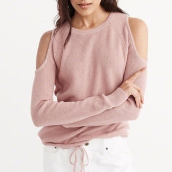 Abercrombie & Fitch Tops - Abercrombie & Fitch | Plush Cold Shoulder Blouse